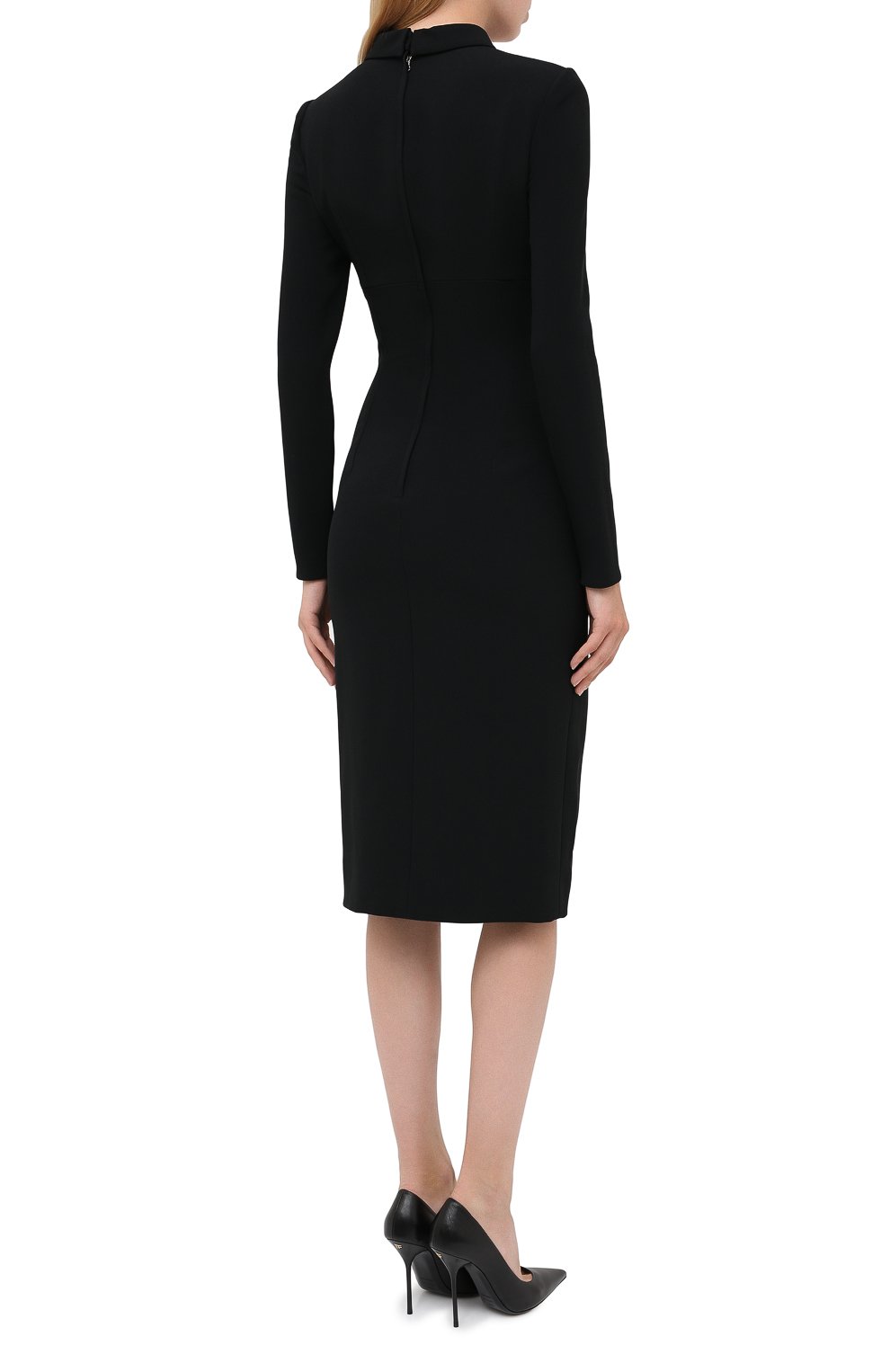 Платье DOLCE & GABBANA черного цвета по цене 178000 руб., арт. F6K3BT/FURDV, фото 4 Платье DOLCE & GABBANA, арт. F6K3BT/FURDV, фото 4