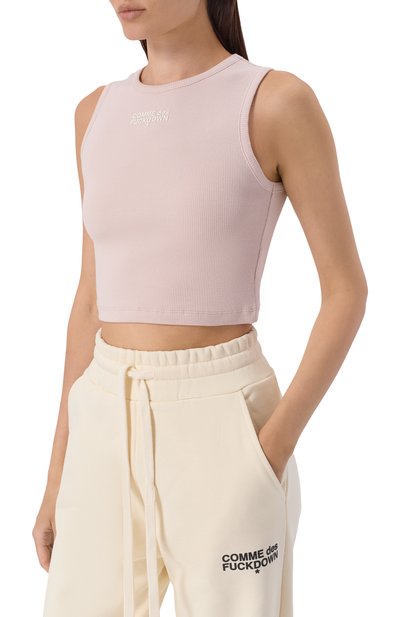 Хлопковая майка COMME DES FUCKDOWN, арт. CFABW01600, фото 3