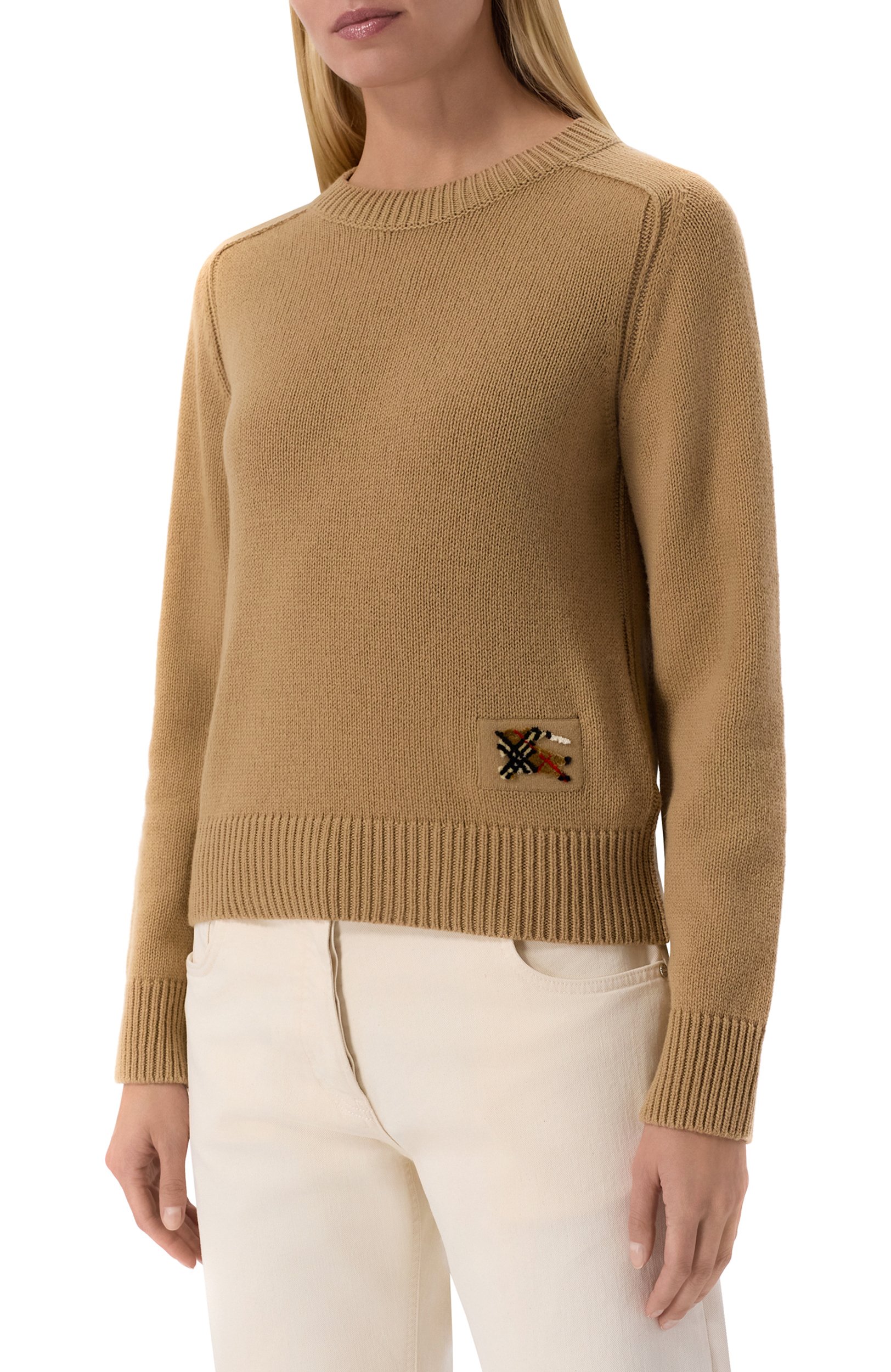 Свитер из шерсти и кашемира BURBERRY, арт. 8127144, фото 3