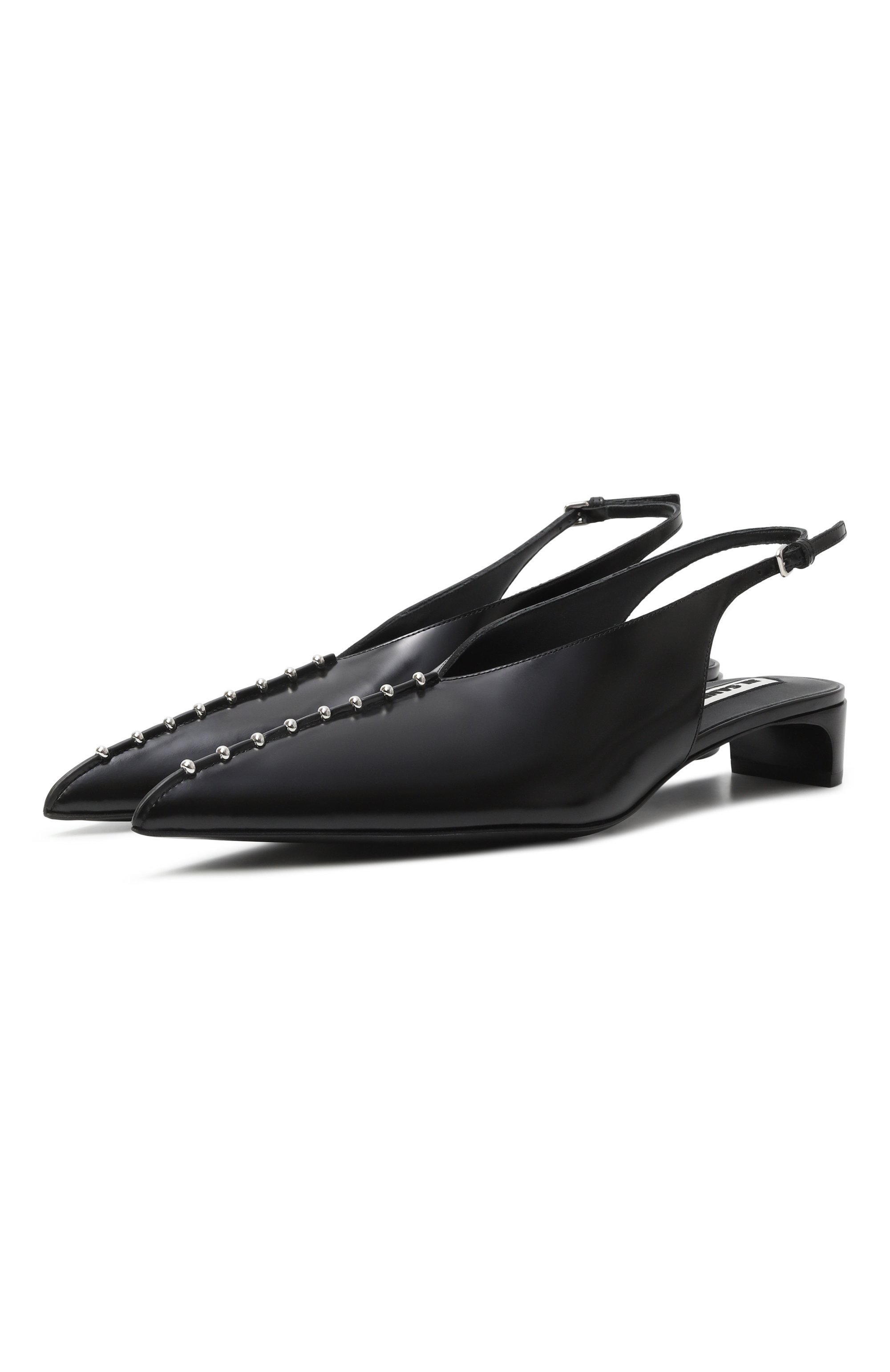 Кожаные туфли JIL SANDER, арт. J16WL0040/P7032, фото 1