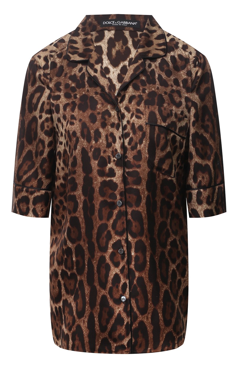 Шелковая рубашка DOLCE & GABBANA, арт. F5G58T/HS1ZX, фото 1