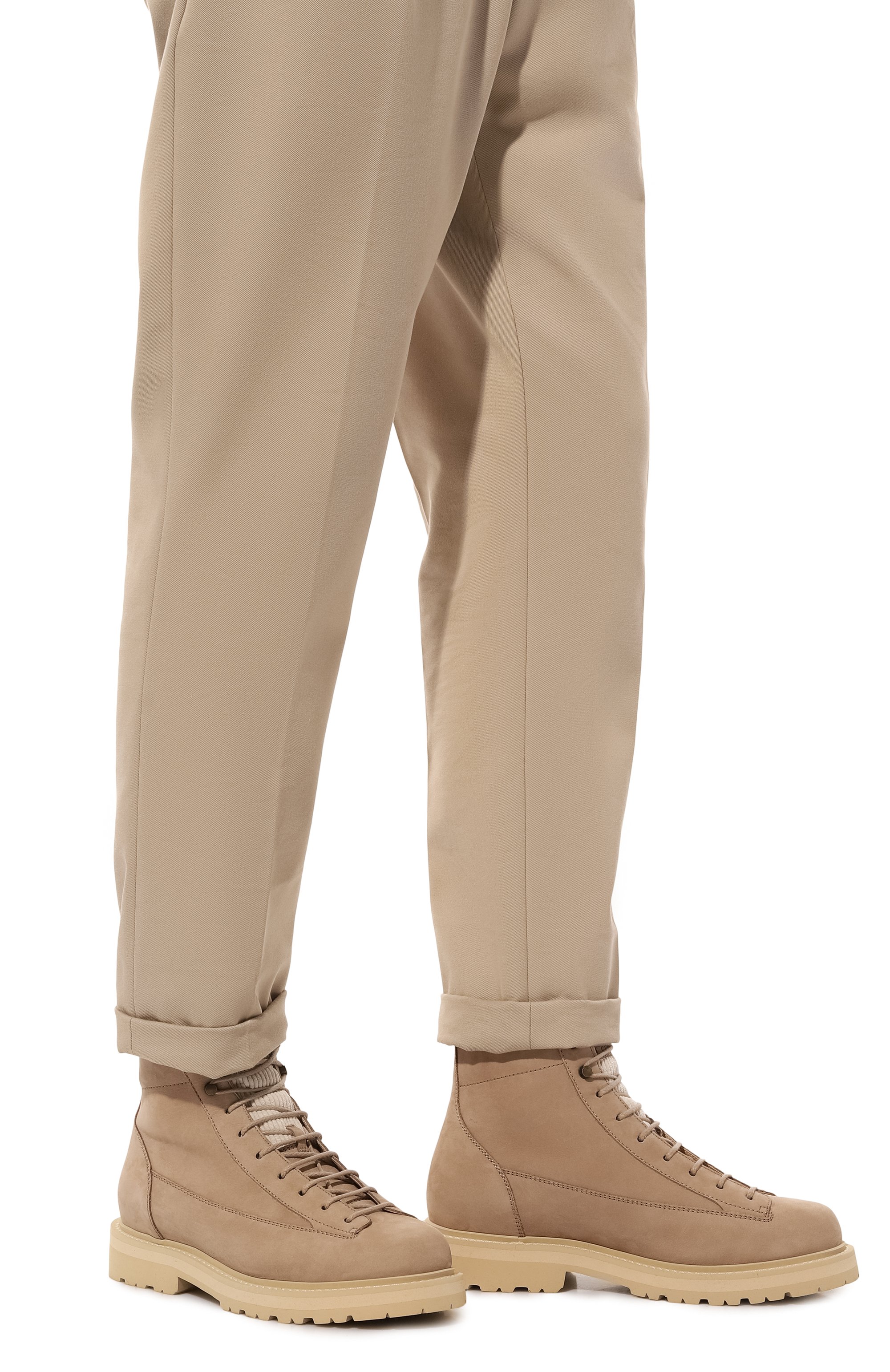 Ботинки urban outdoor из нубука BRUNELLO CUCINELLI, арт. MZUDUPW717, фото 3