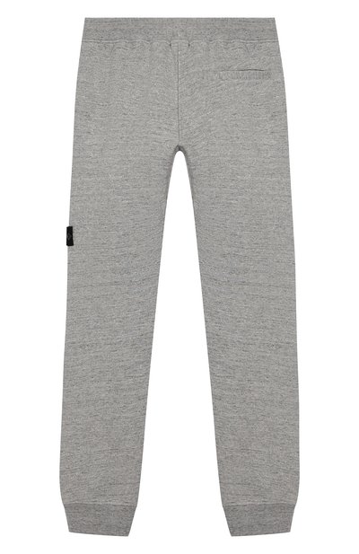 Хлопковые джоггеры STONE ISLAND серого цвета по цене 11700 руб., арт. 711661043/14, фото 2 Хлопковые джоггеры STONE ISLAND, арт. 711661043/14, фото 2