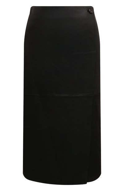 Женская кожаная юбка YVES SALOMON, арт. 25WYJ20877APXX