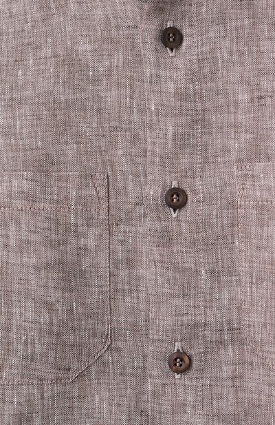 Льняная рубашка BRUNELLO CUCINELLI, арт. BM684C330A, фото 3