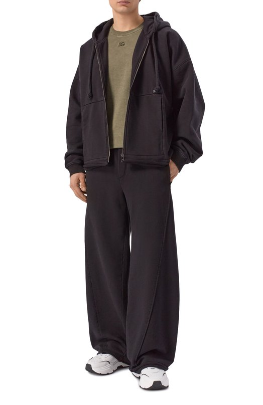 Хлопковая майка Dolce & Gabbana G8TE9Z/G7PNS Хаки  G8TE9Z/G7PNS Фото 2