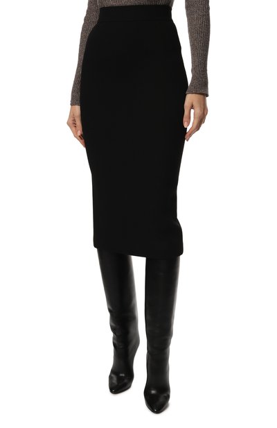 Шерстяная юбка DOLCE & GABBANA, арт. F4BTRT/FUBCI, фото 3