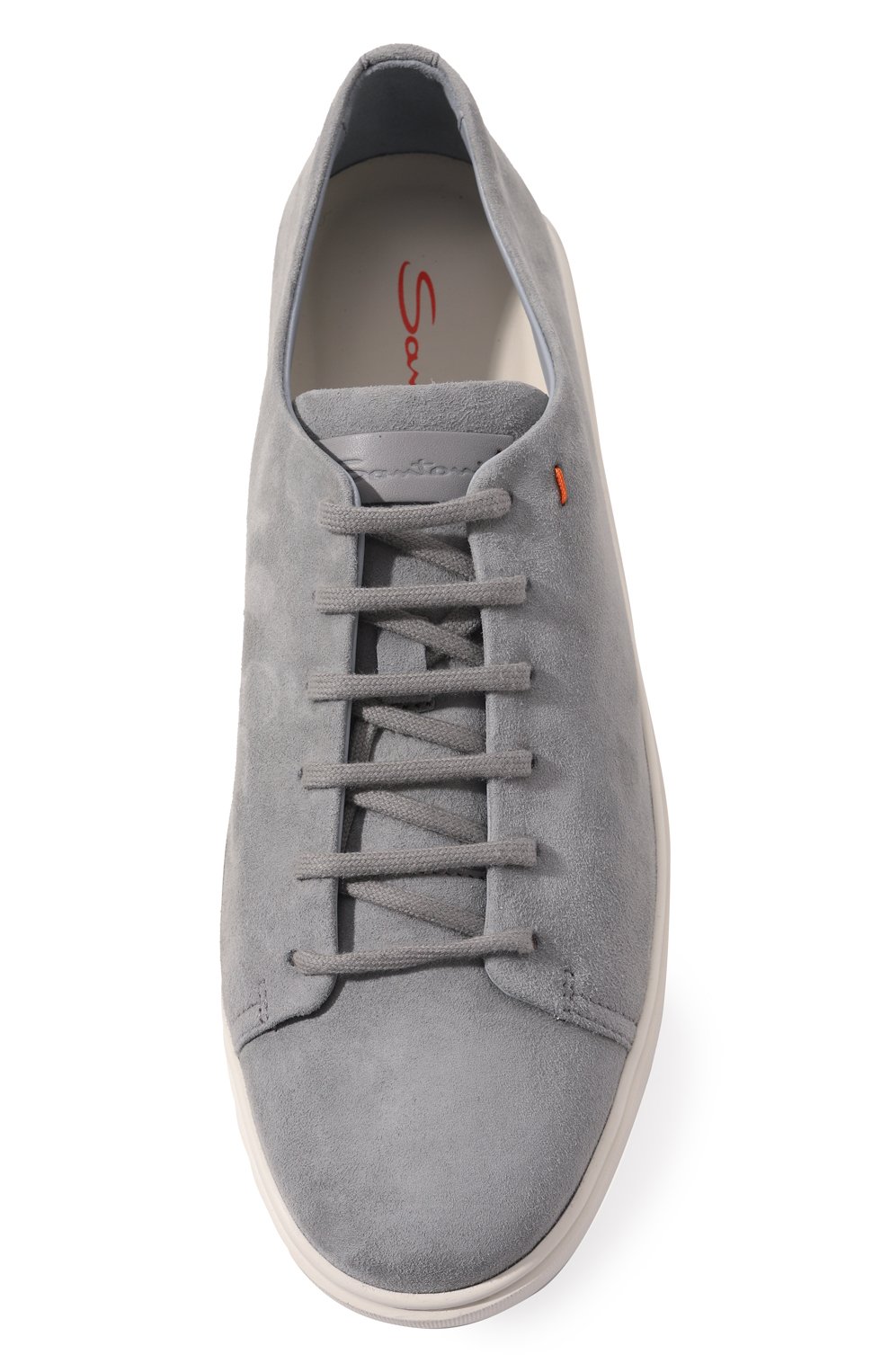 Замшевые кеды SANTONI, арт. MBCD21640BARTSL1U57, фото 6