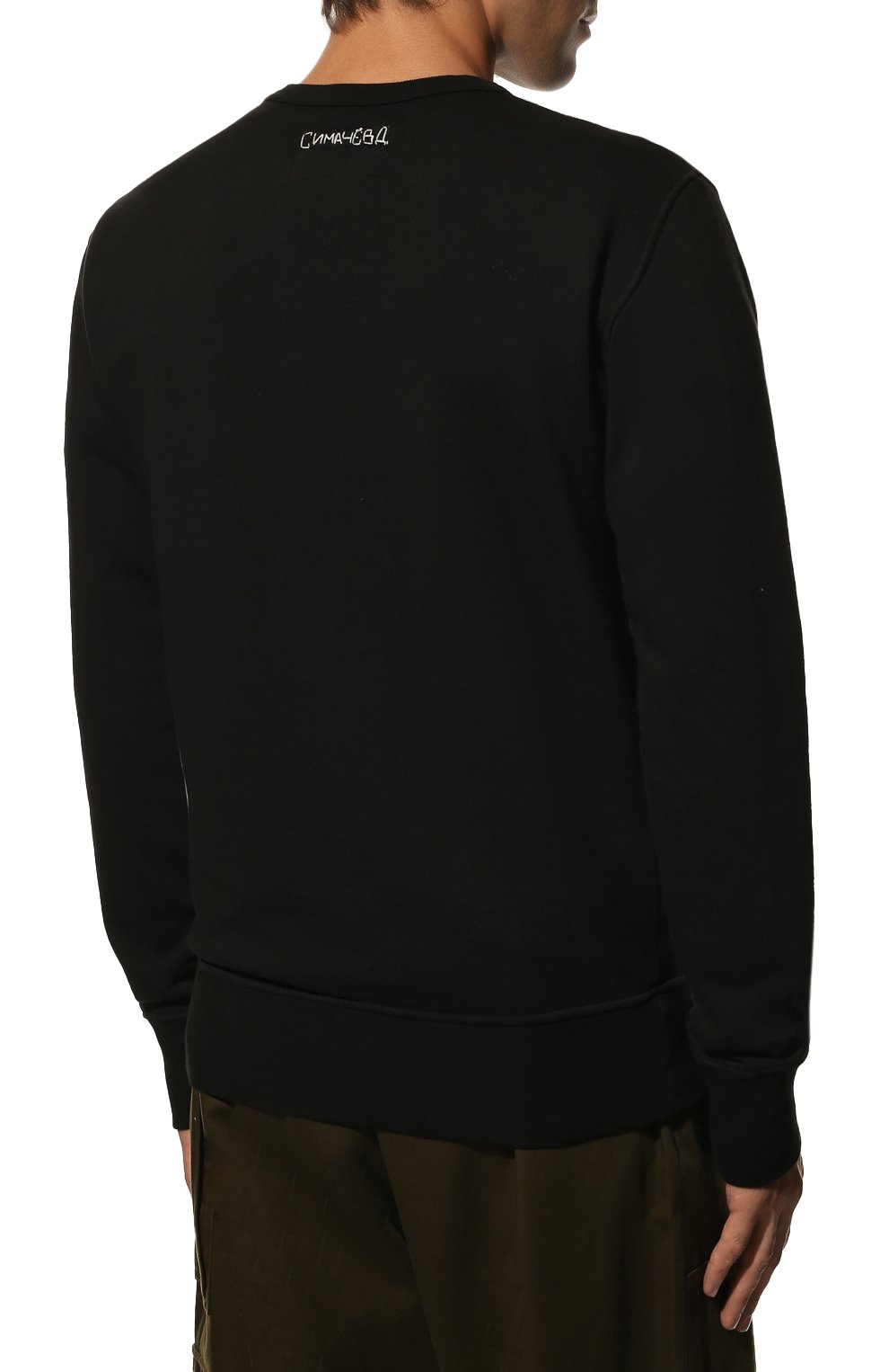 Хлопковый свитшот D.SIMACHEV, арт. ALD05012201/00008-00007, фото 4