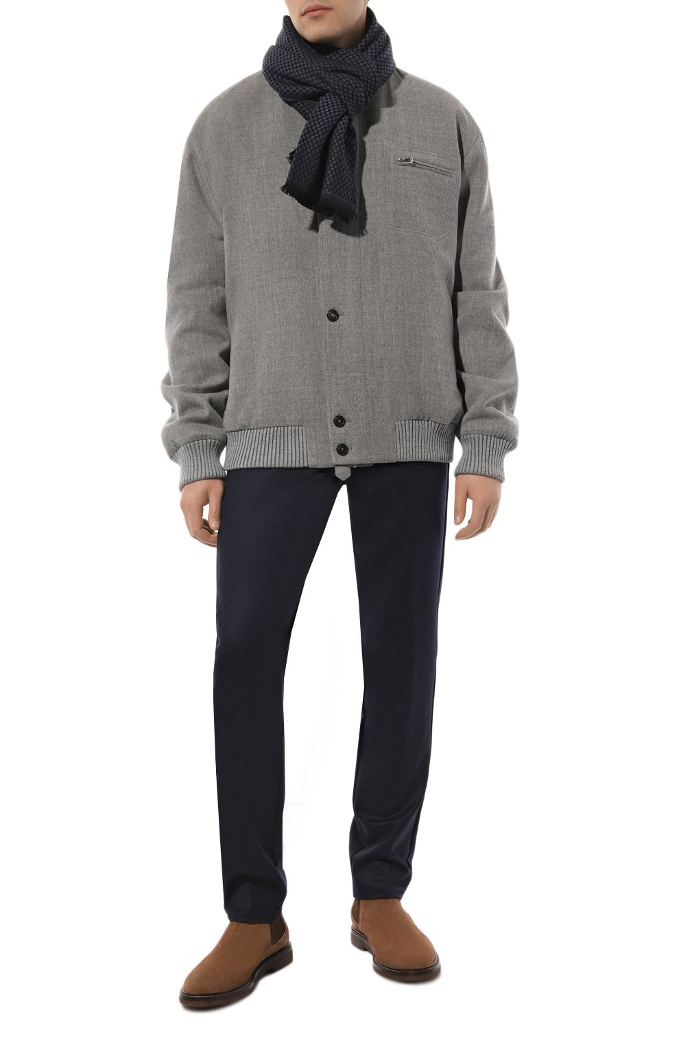 Шерстяной шарф CANALI, арт. 06/TF00275, фото 3