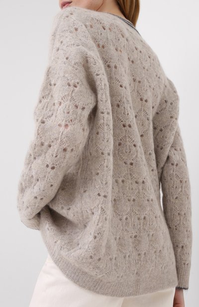 Шерстяной свитер BRUNELLO CUCINELLI, арт. M6W575700P, фото 4