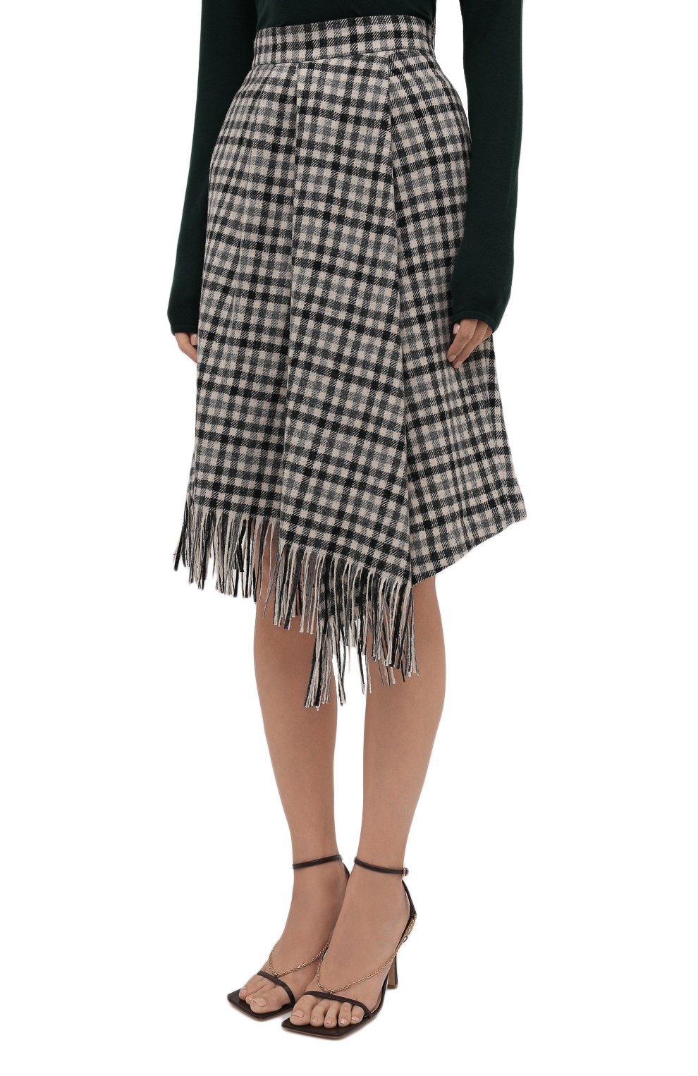 Шерстяная юбка BRUNELLO CUCINELLI, арт. MB039G3141, фото 3