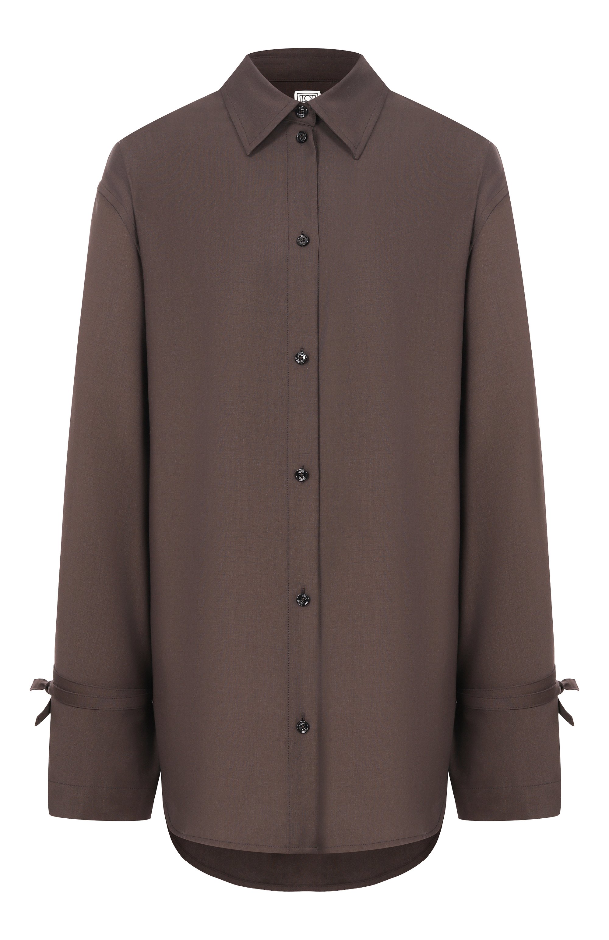 Шерстная рубашка TOTEME, арт. 261-WRT0622-FB0552, фото 1