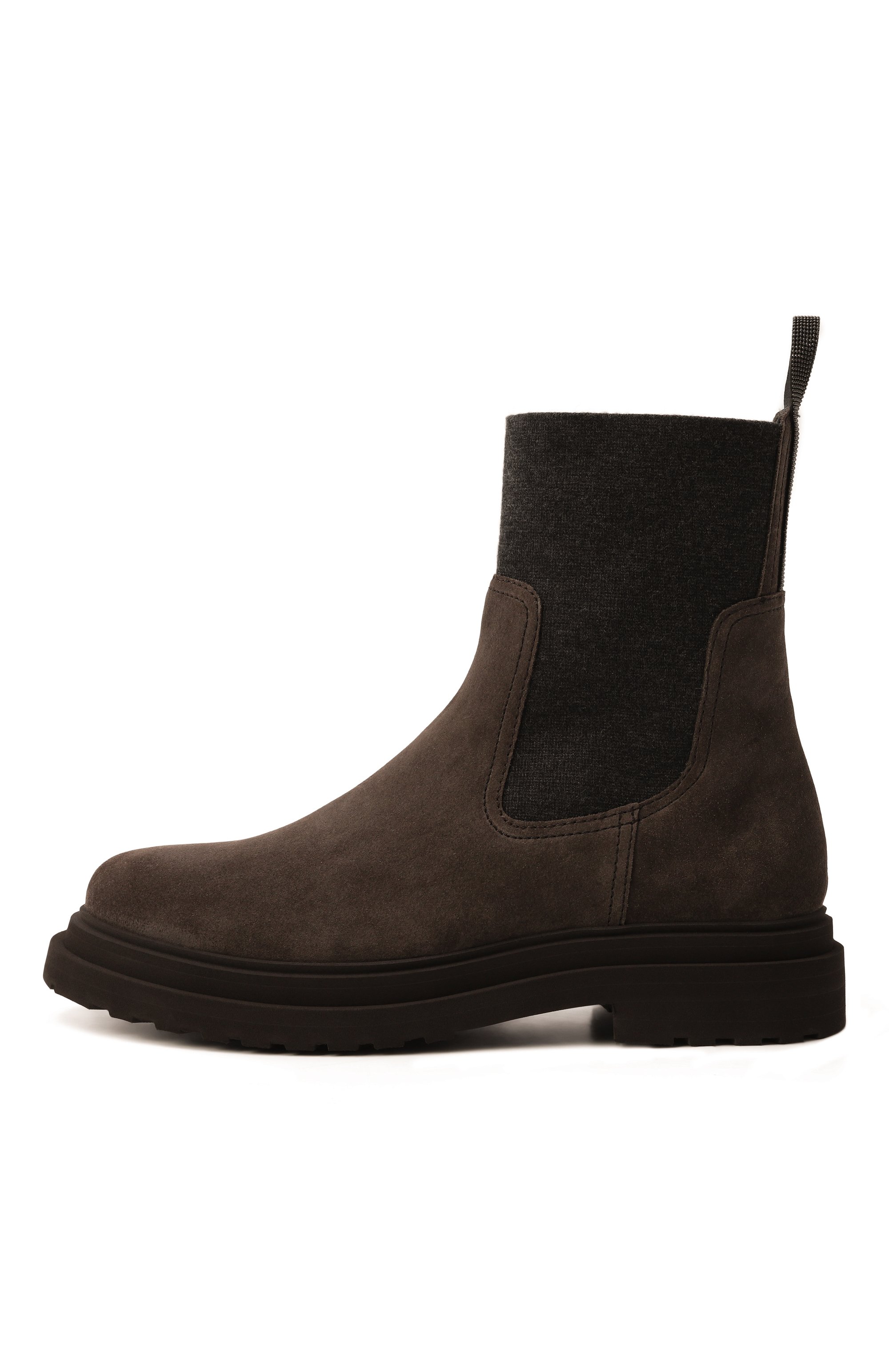 Замшевые челси BRUNELLO CUCINELLI, арт. MZSFG3034P, фото 4