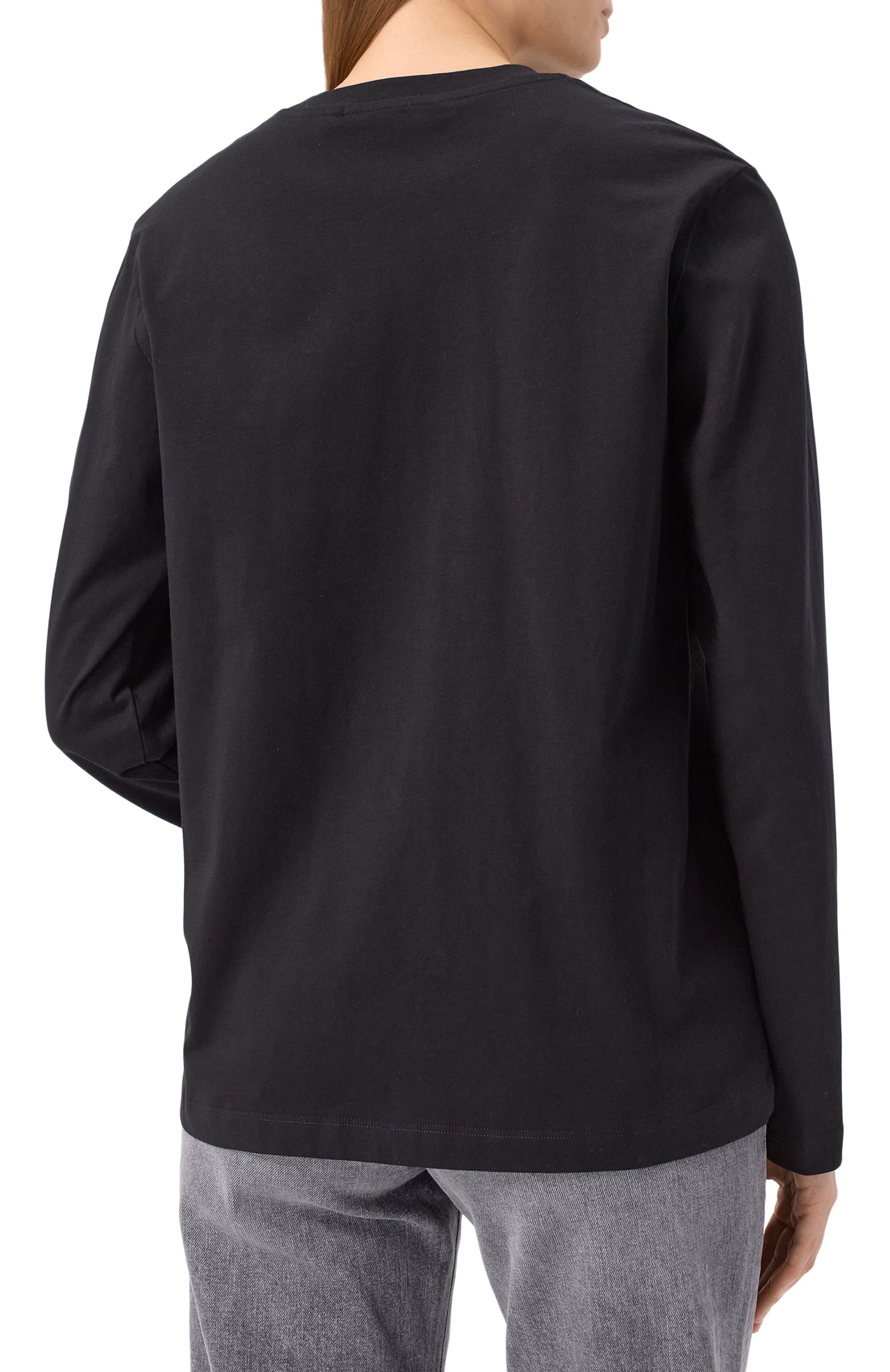 Хлопковый лонгслив MSGM, арт. 2000MDM501 200002, фото 4