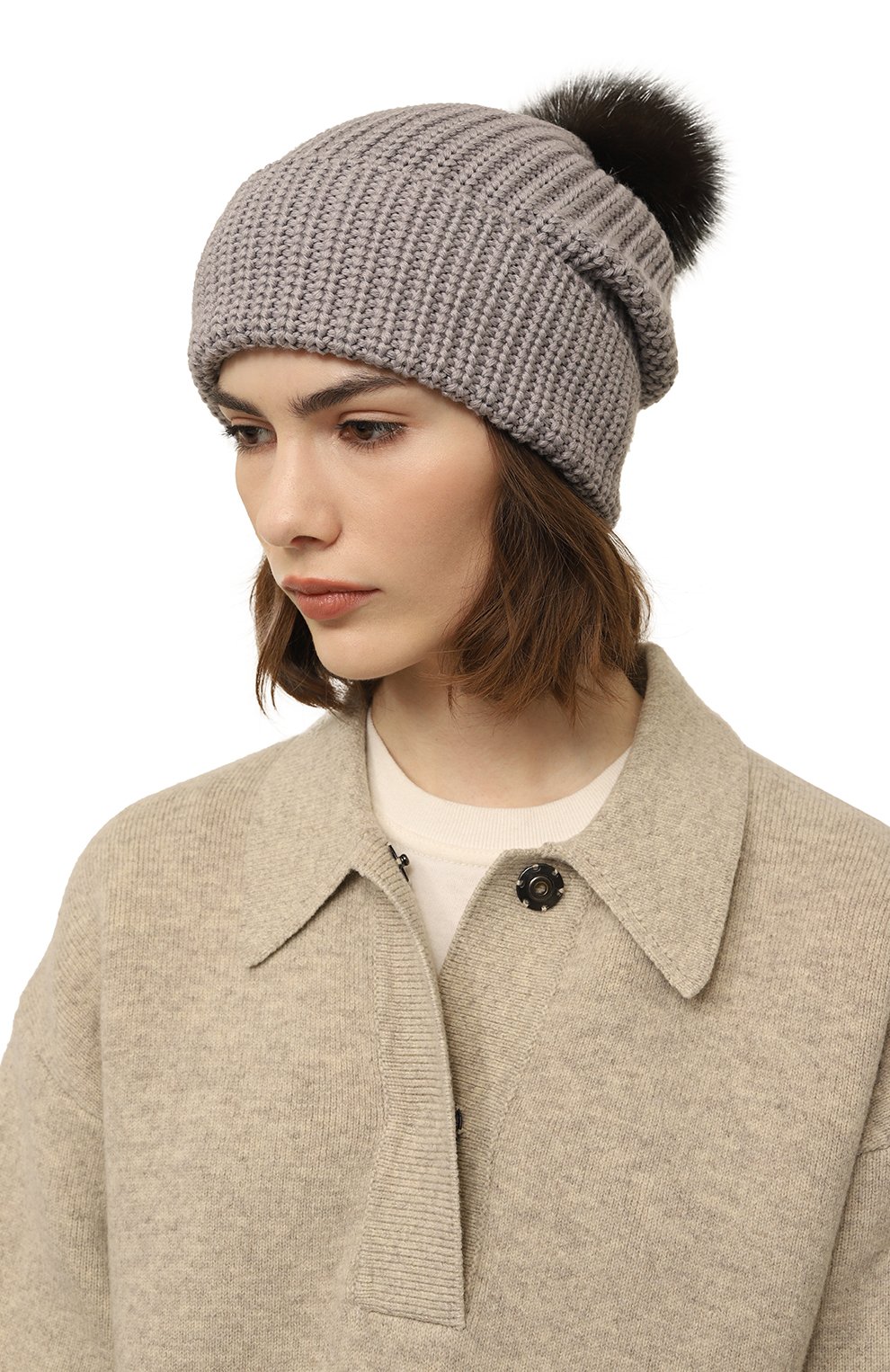 Шерстяная шапка BLACK SABLE, арт. BS-005СЕ, фото 2