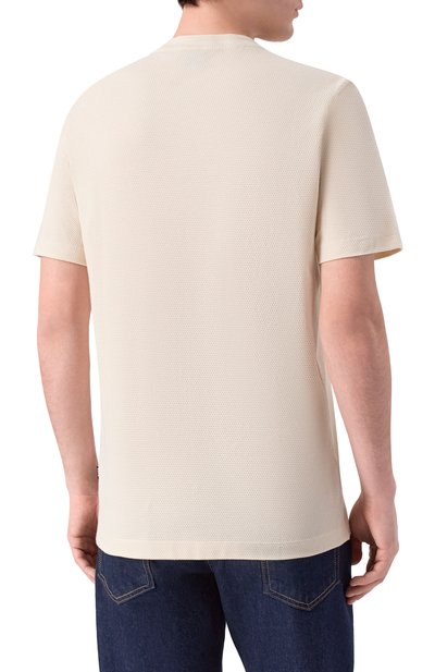 Хлопковая футболка BOSS, арт. 50452680, фото 4