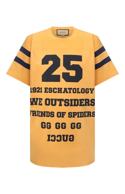 Хлопковая футболка GUCCI, арт. 655459/XJDHI, фото 1