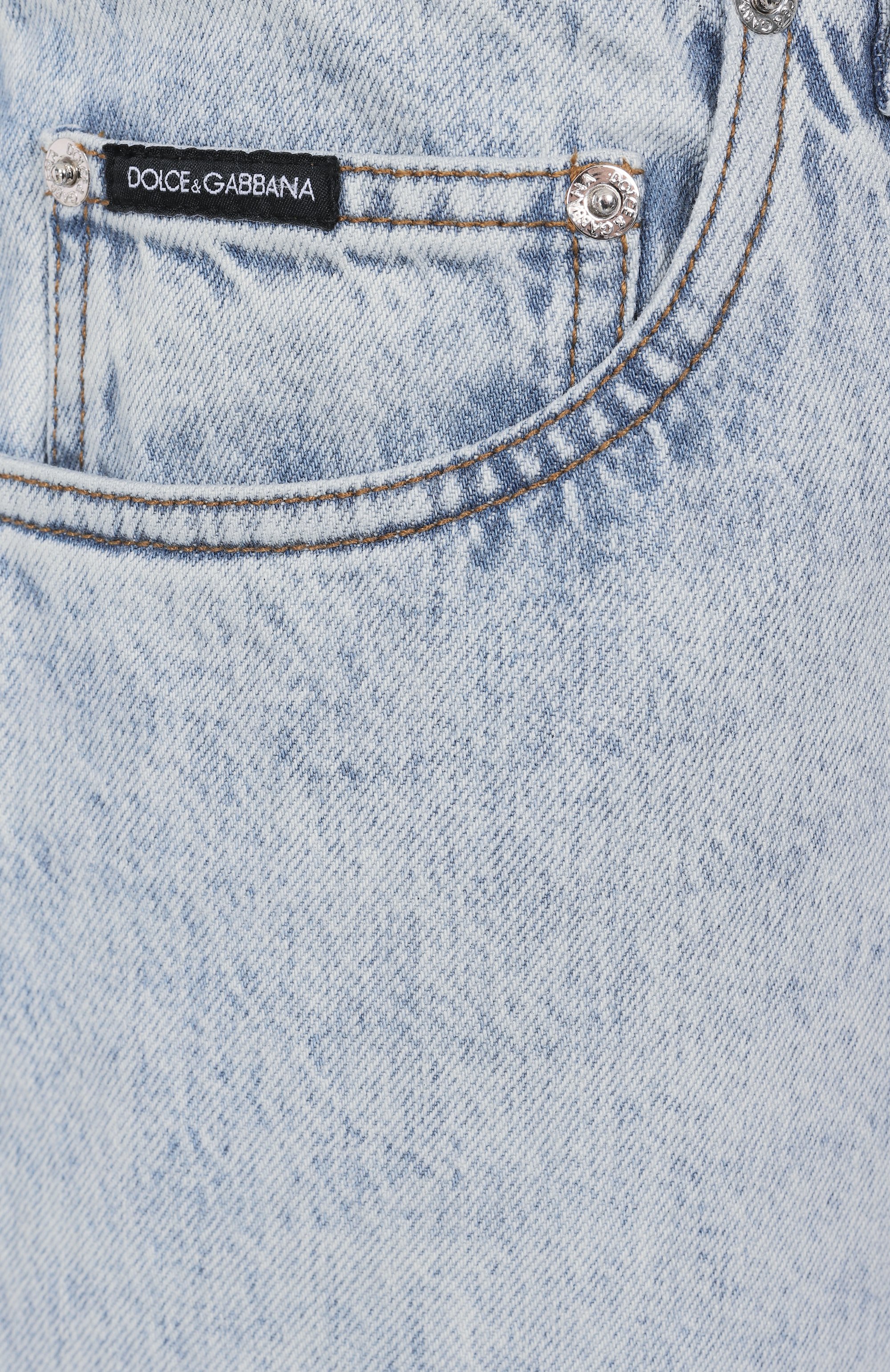 Джинсы loose DOLCE & GABBANA, арт. GYJDAD/G8MU1, фото 6