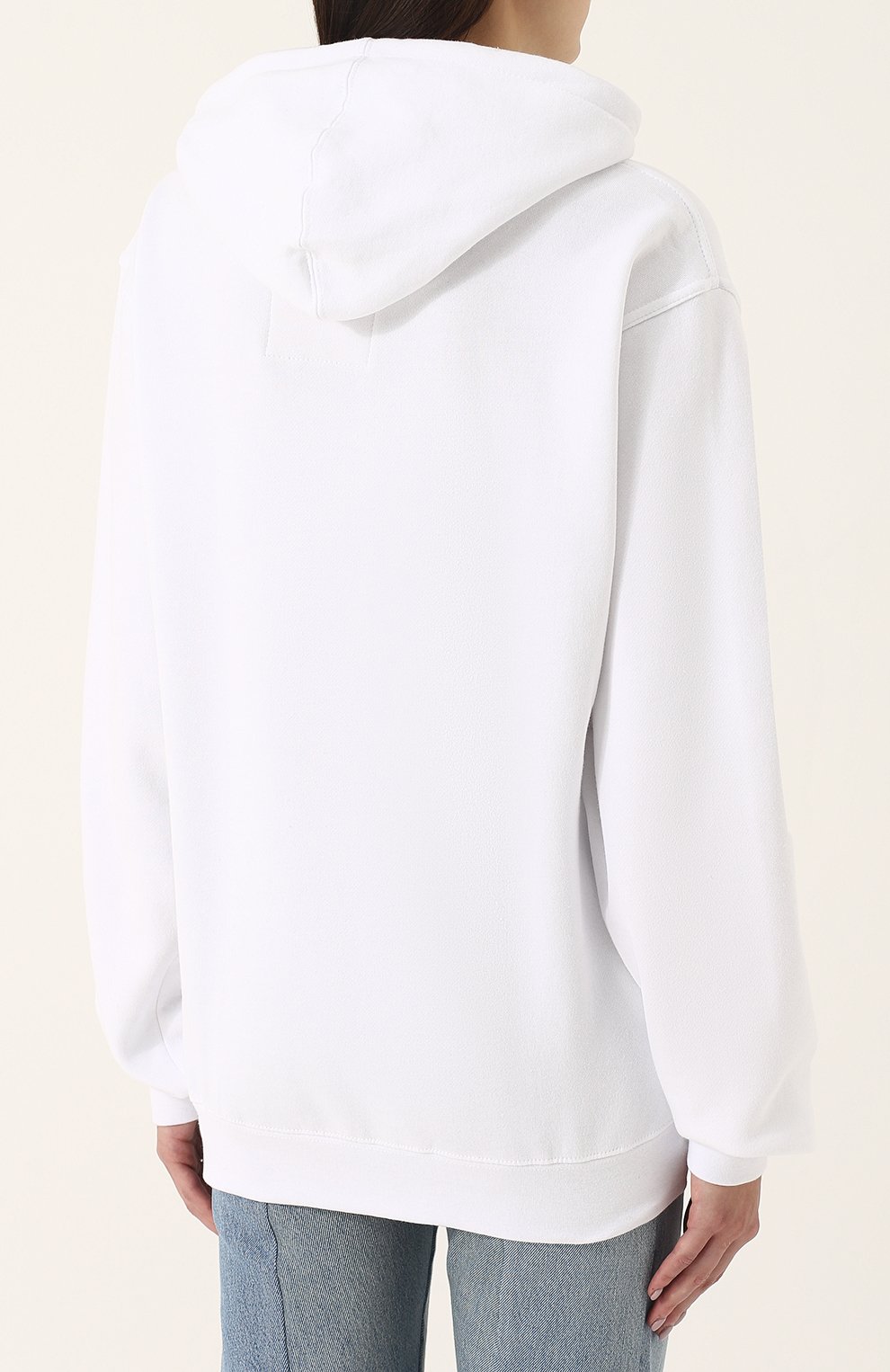 Хлопковая толстовка с капюшоном и принтом UNFORTUNATE PORTRAIT, арт. BECKY WITH THE G00D HAIR/H00DIE, фото 4