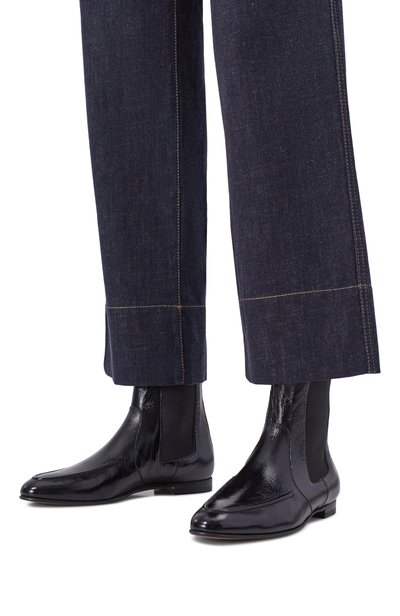 Женские кожаные челси KITON, арт. D60832K0514L