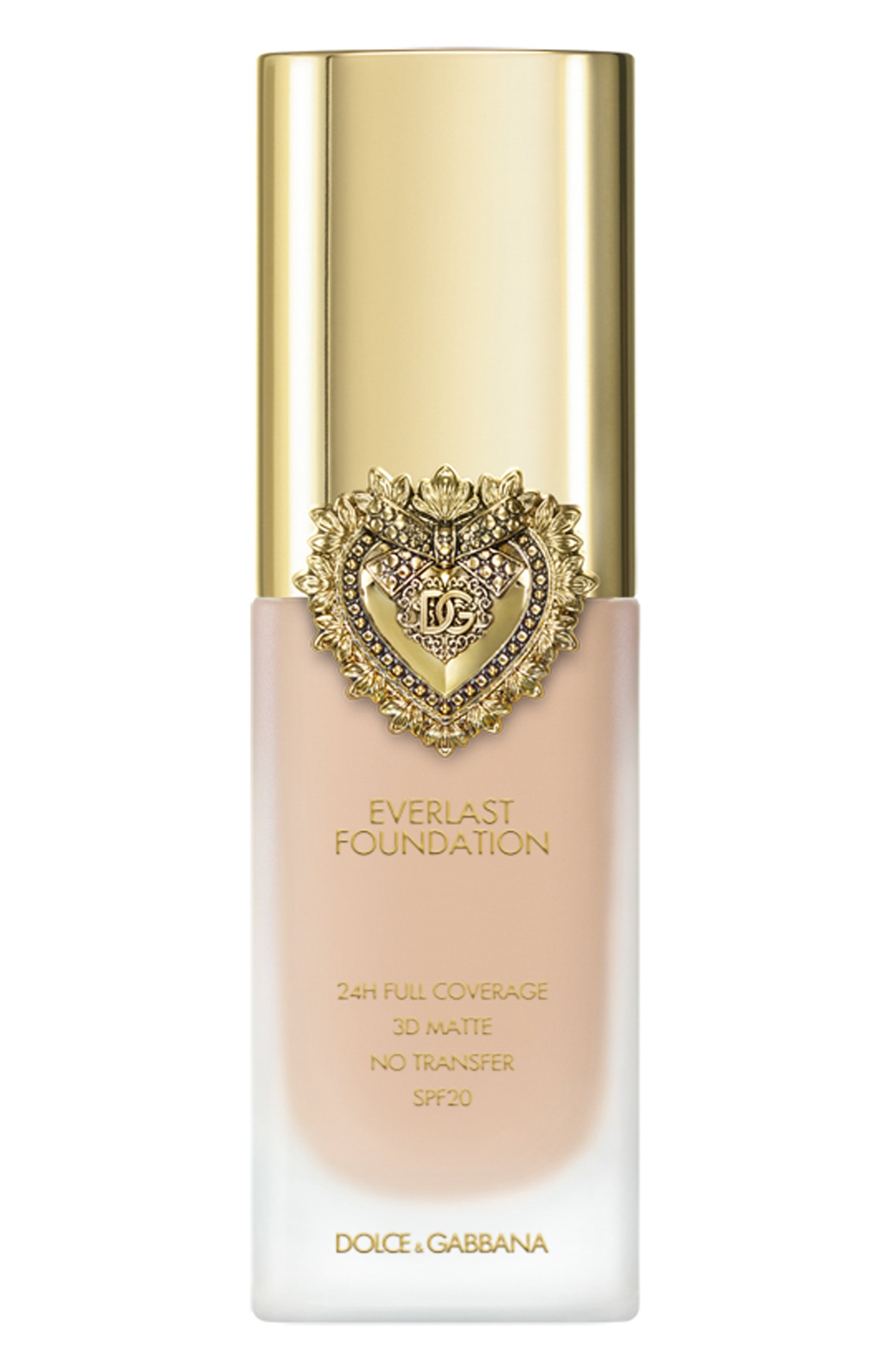 Стойкий матовый тональный крем everlast foundation spf20 pa+++, оттенок 1on light medium (27ml) DOLCE & GABBANA, арт. 8057971180622, фото 1