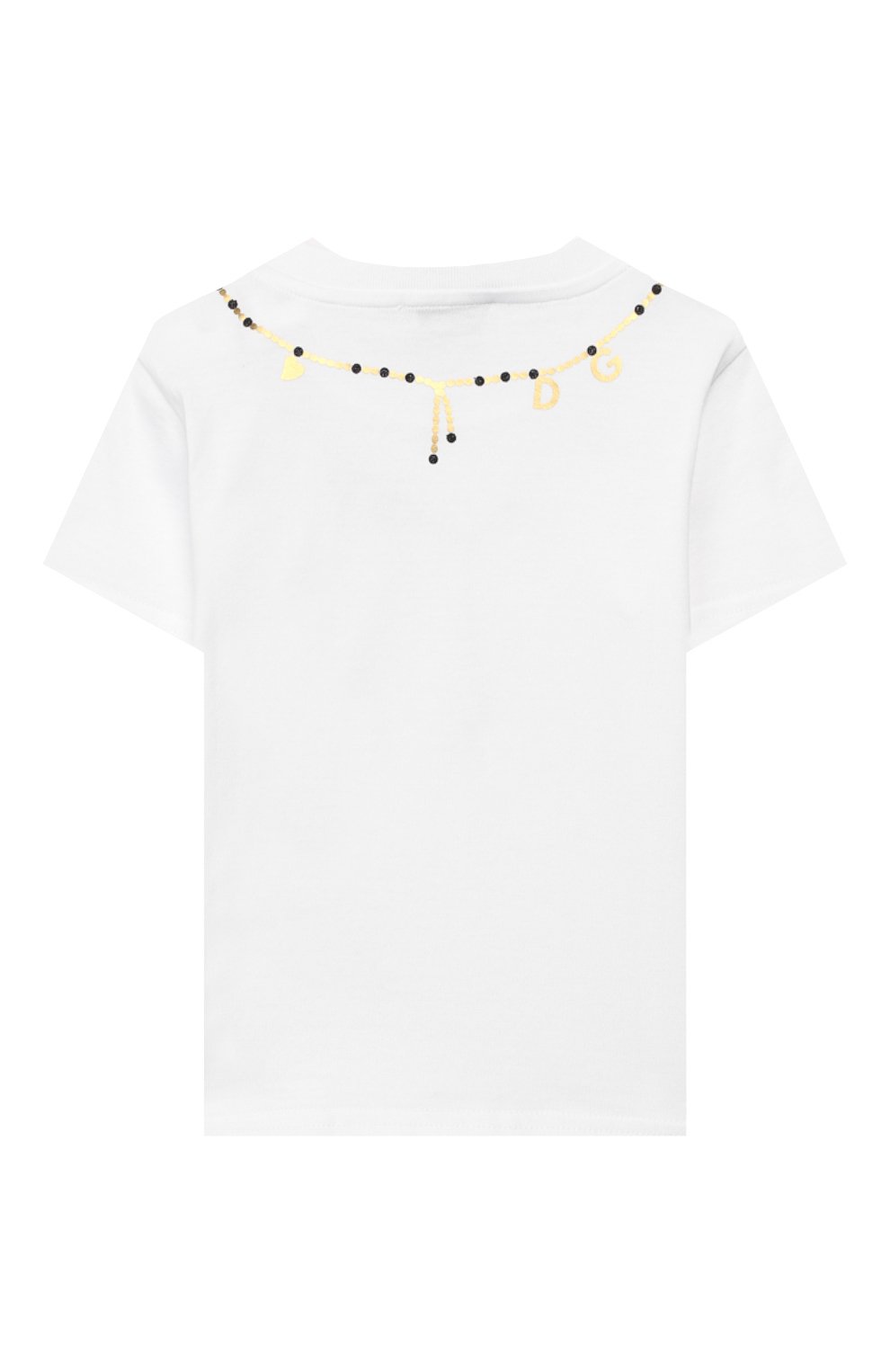 Хлопковая футболка DOLCE & GABBANA, арт. L2JTAZ/G7VWF, фото 2