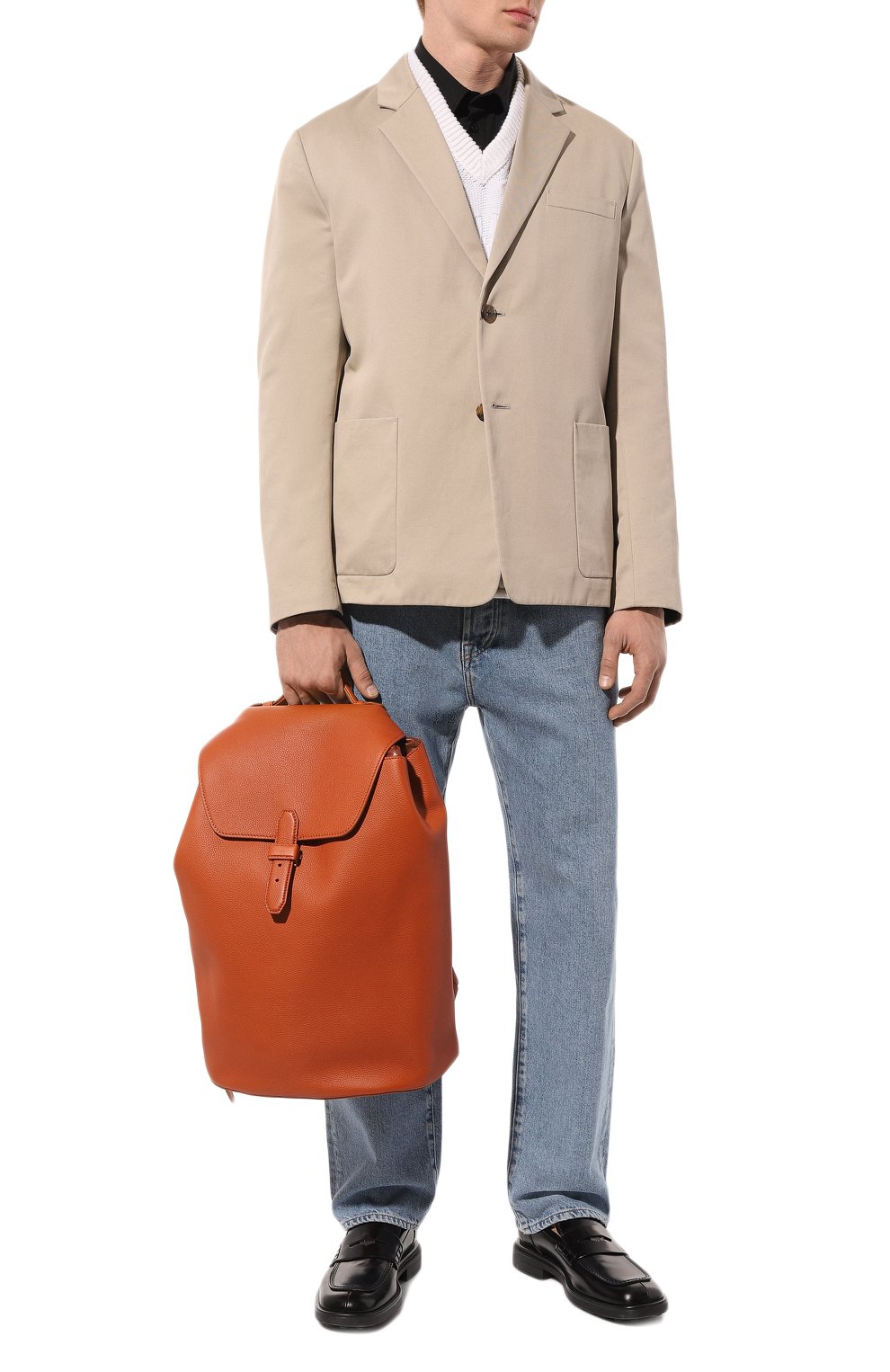 Кожаный рюкзак BRIONI, арт. 0IW60L/01719, фото 7