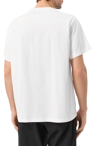 Хлопковая футболка BURBERRY, арт. 8084234, фото 4