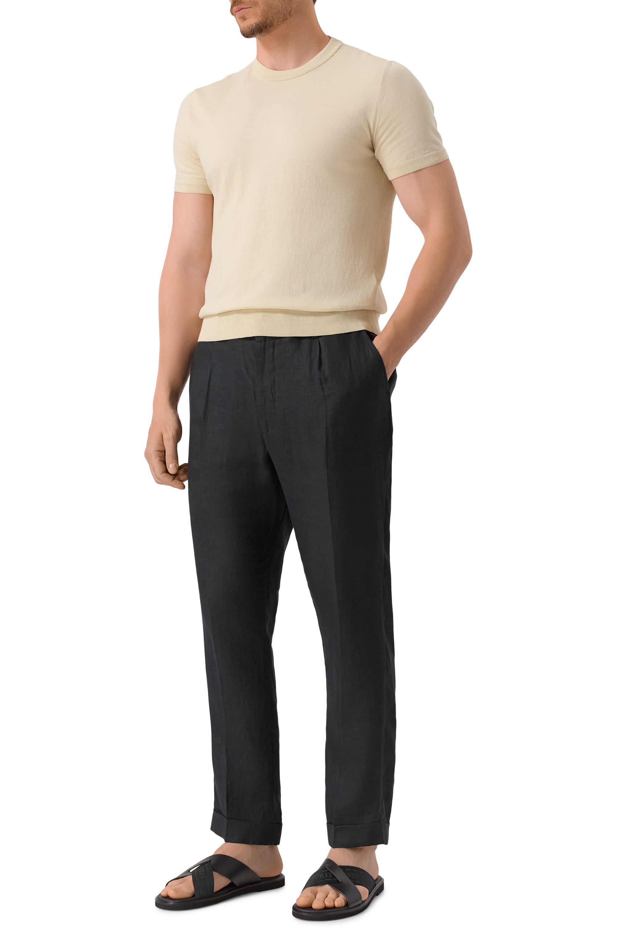 Комбинированные шлепанцы ZILLI, арт. H0220AM1211VZSS02, фото 2