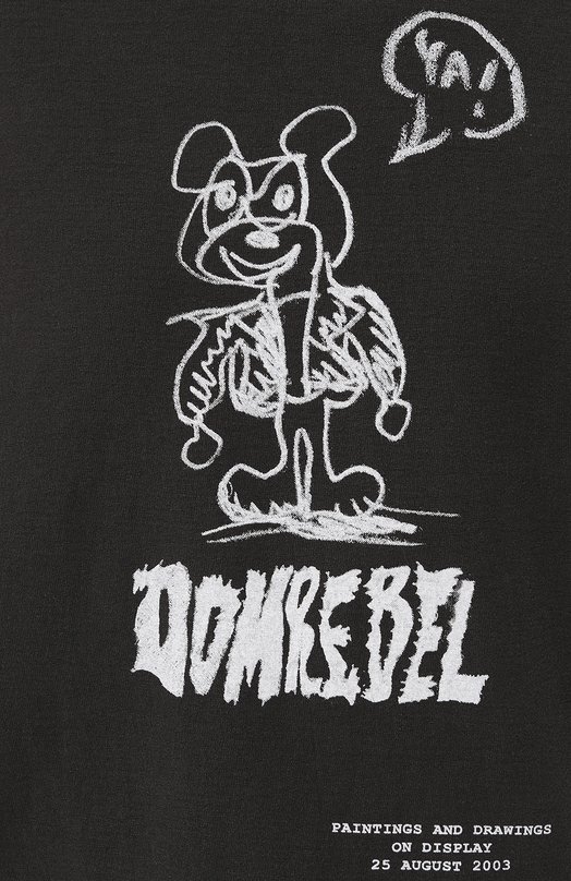 фото Хлопковая футболка domrebel