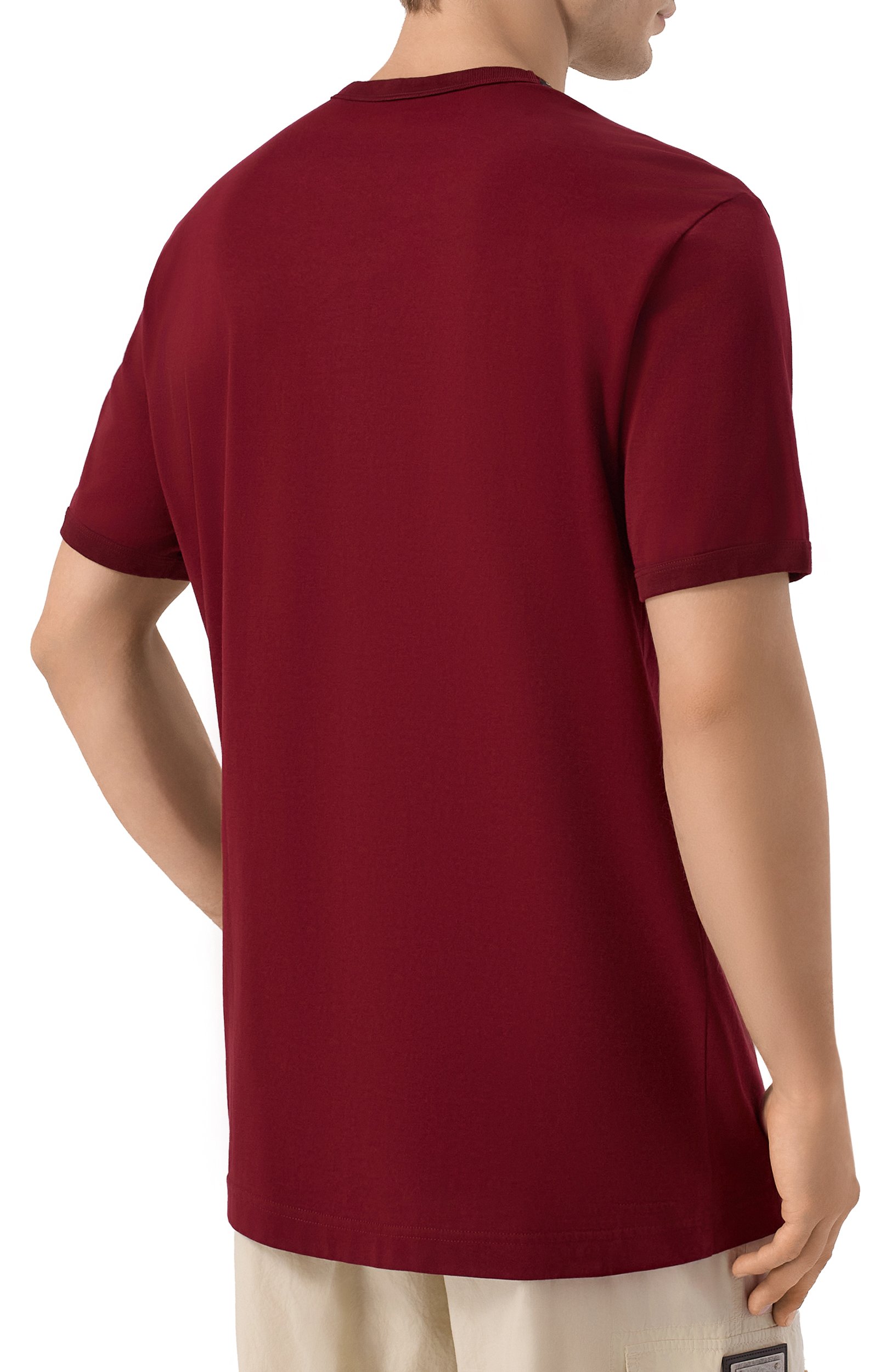 Хлопковая футболка DOLCE & GABBANA, арт. G8JX7T/G7P1A, фото 4