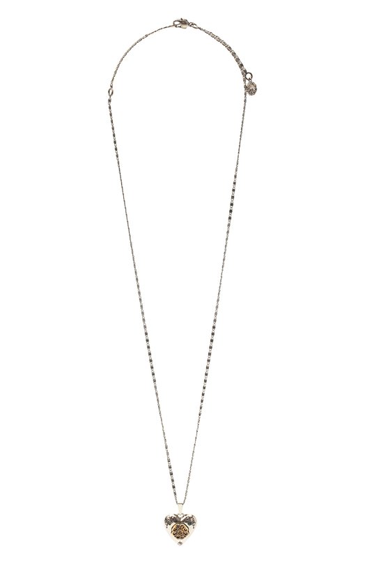 Кулон на цепочке Alexander McQueen 640269/J160Z Серебряный 640269/J160Z