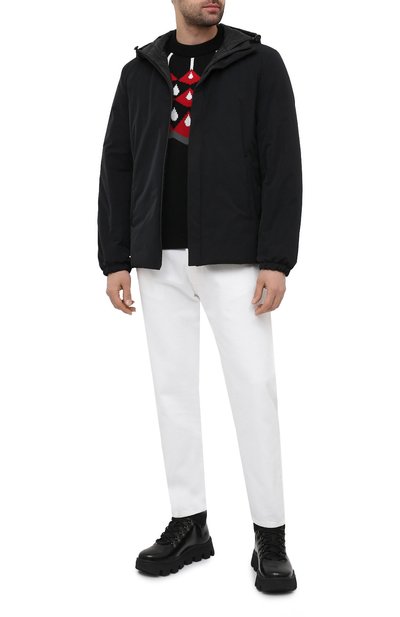 Кожаные ботинки PRADA, арт. 2TE170-3KZP-F0002-G000, фото 2