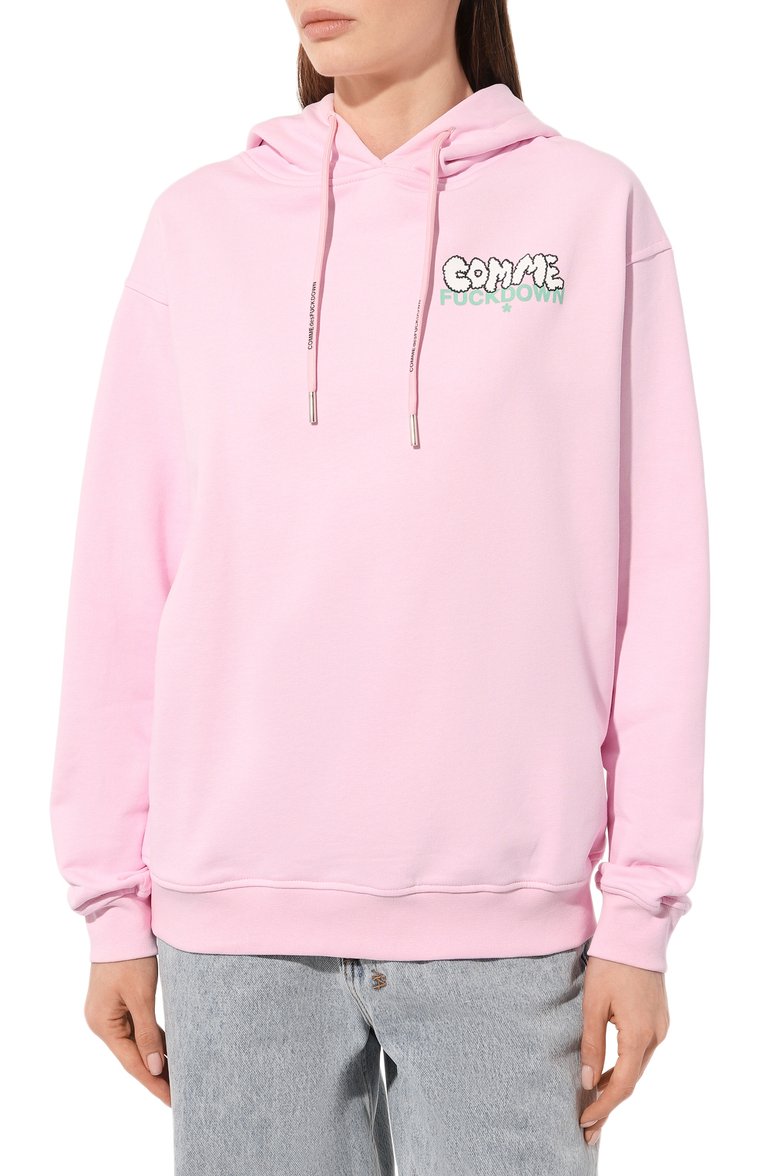 Хлопковое худи COMME DES FUCKDOWN, арт. CDFD2301, фото 3