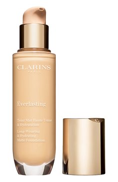 Устойчивый тональный крем everlasting, 100.5w (30ml) CLARINS  цвета, арт. 80068045 | Фото 7 (Региональные ограничения белый список (Axapta Mercury): Не проставлено; Нос: Не проставлено; Финишное покрытие: Матовый; SPF фильтр: Минимальный (0-5))