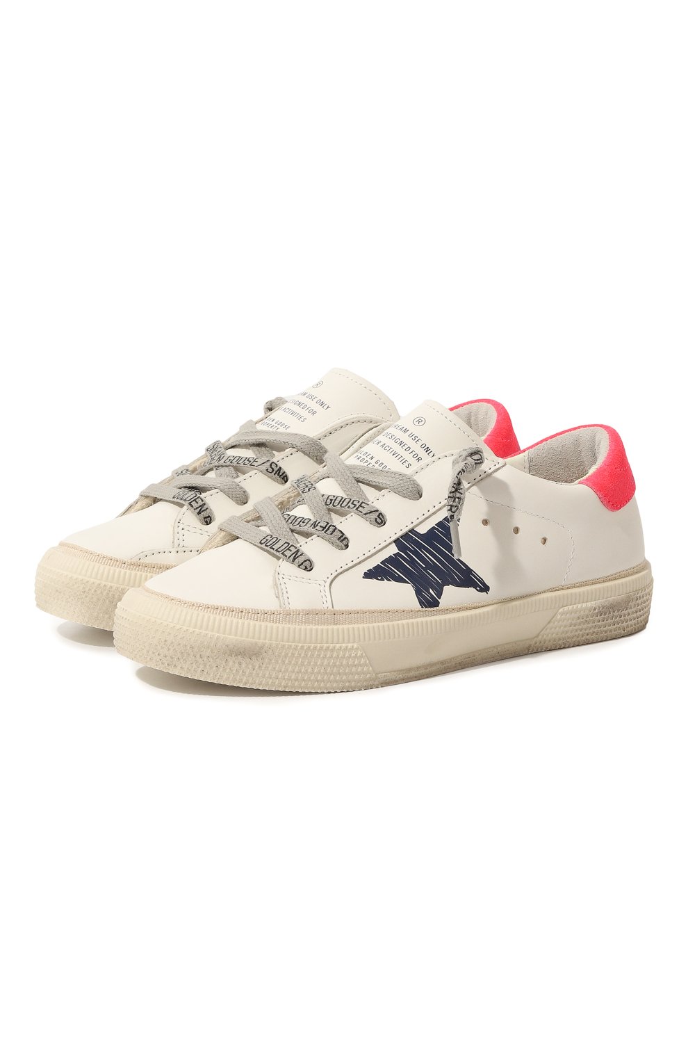 Кожаные кеды GOLDEN GOOSE DELUXE BRAND, арт. GYF00299.F003298, фото 1