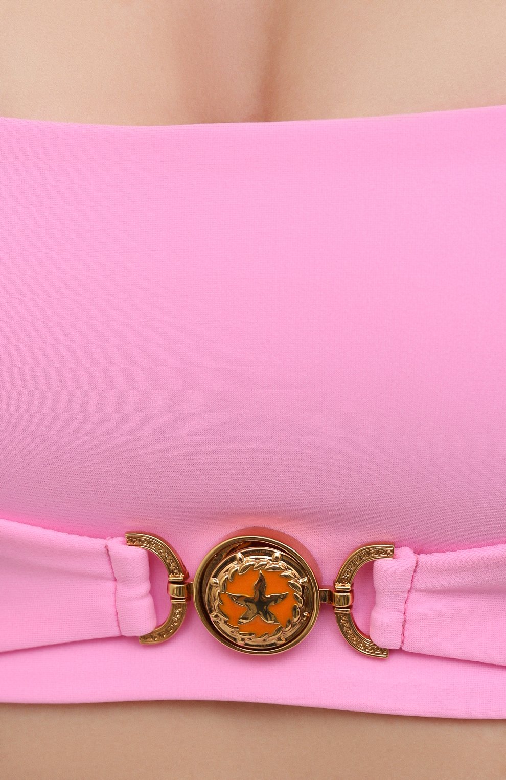 Бра-топ VERSACE розового цвета по цене 49950 руб., арт. A88971/A101049, фото 5 Бра-топ VERSACE, арт. A88971/A101049, фото 5