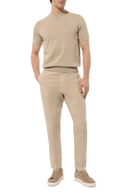 Льняные брюки 120% LINO, арт. Y0M2131/0000253/000, фото 2