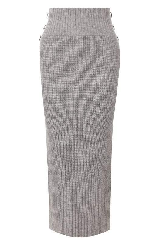 

Шерстяная юбка Sacai, Серый