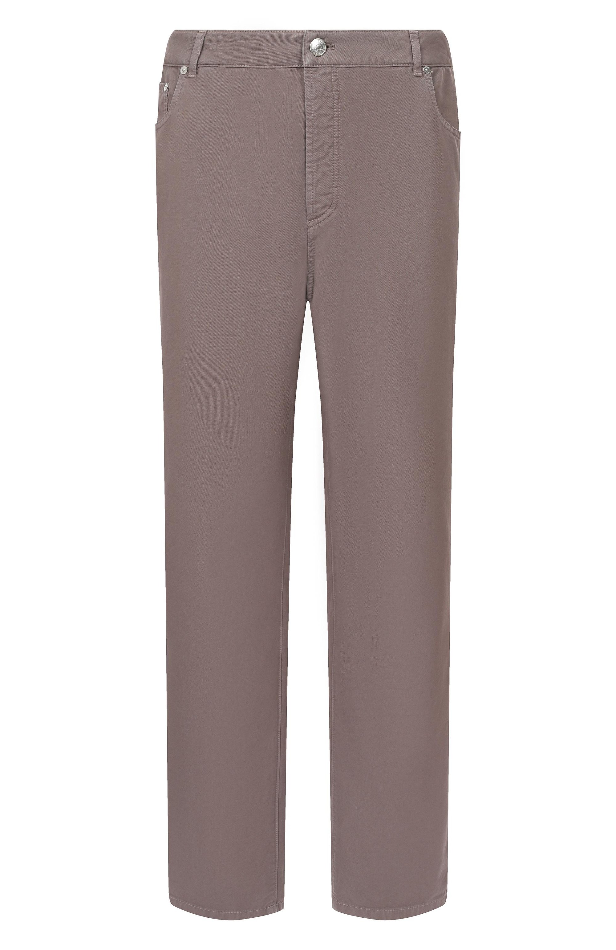 Хлопковые брюки BRUNELLO CUCINELLI, арт. M252DF101W, фото 1