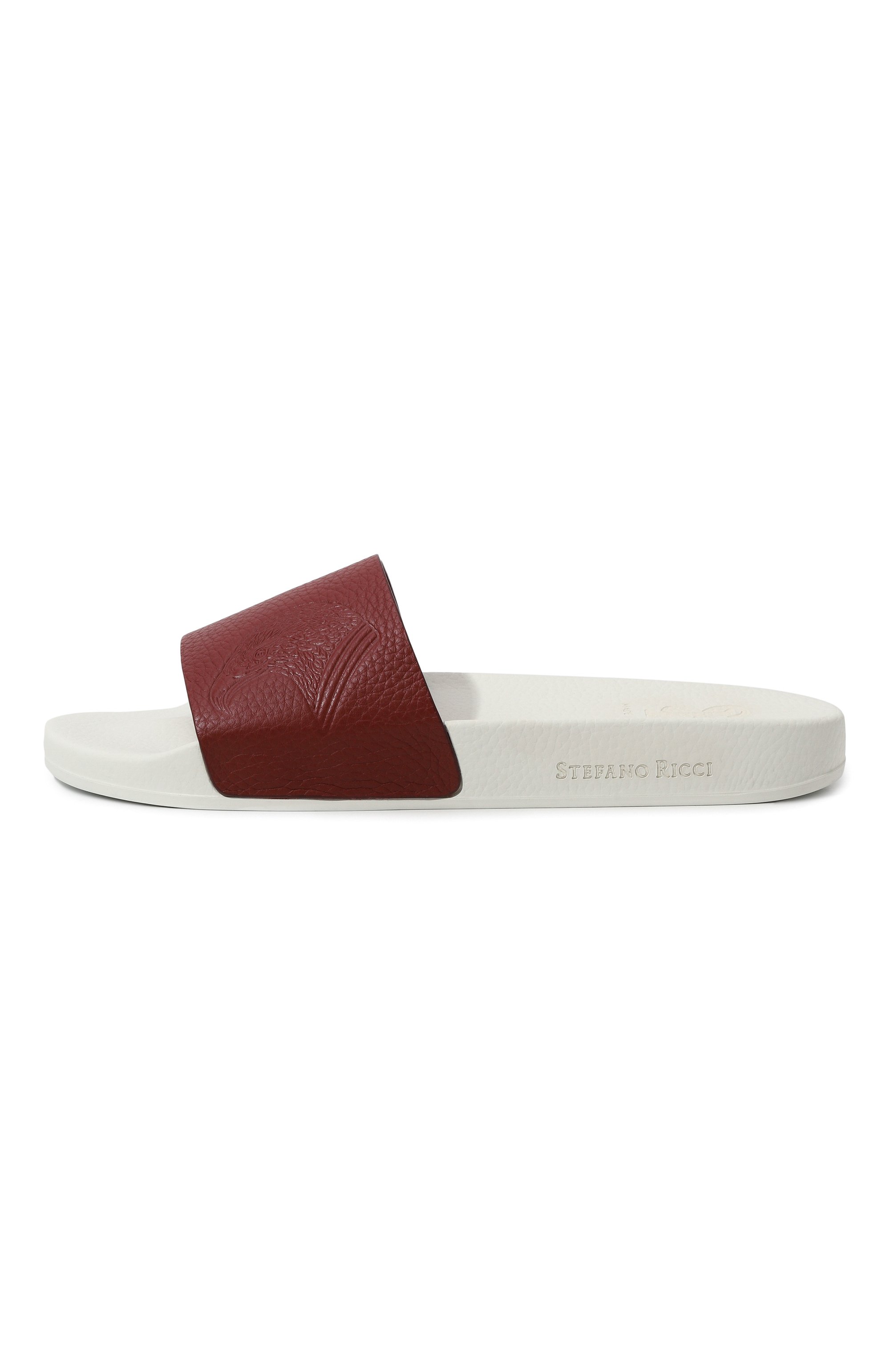 Кожаные шлепанцы STEFANO RICCI, арт. UG31_G760/VD, фото 4