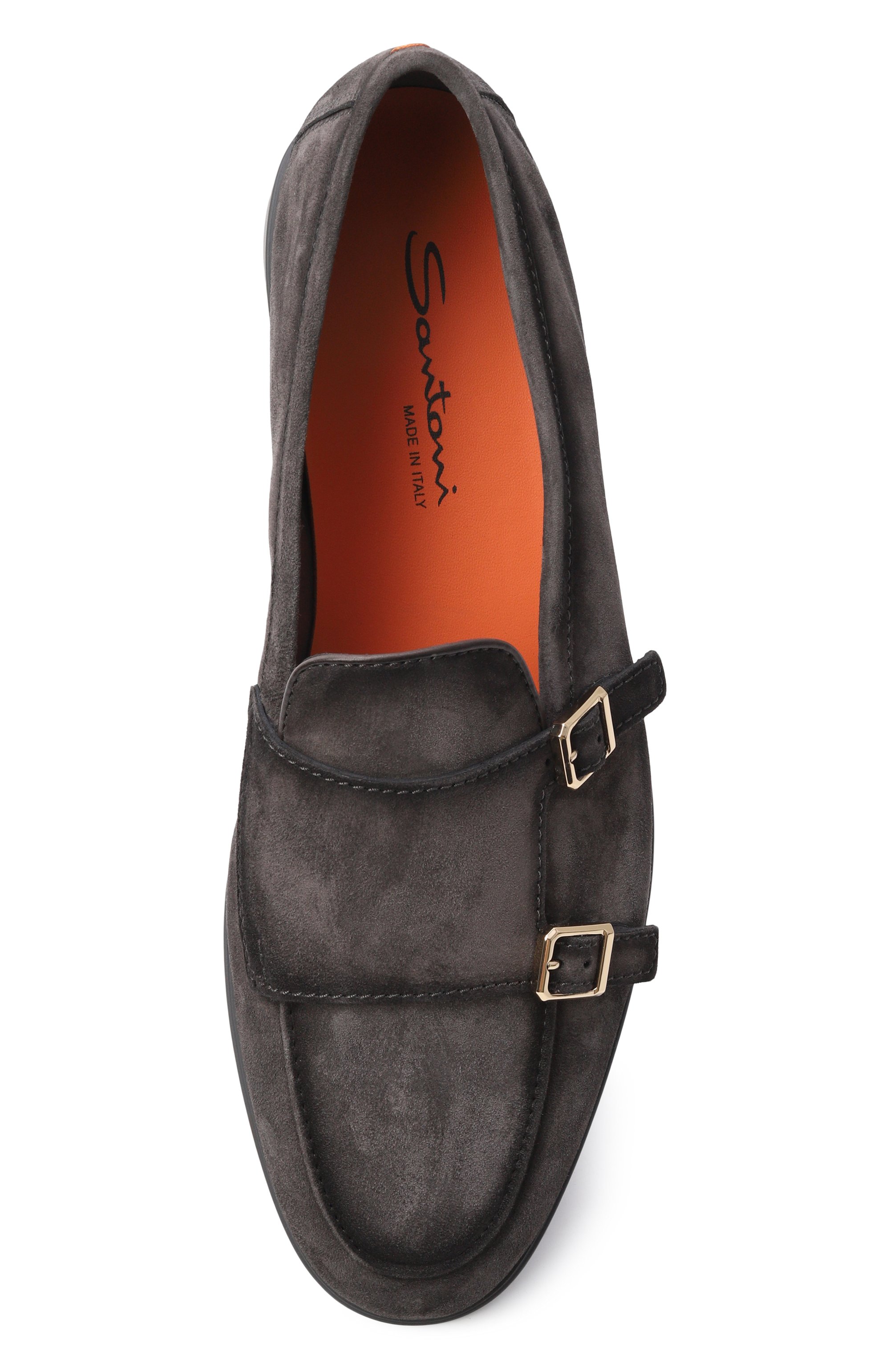 Замшевые монки malibu SANTONI, арт. MGAG19006PLUSEAA, фото 5