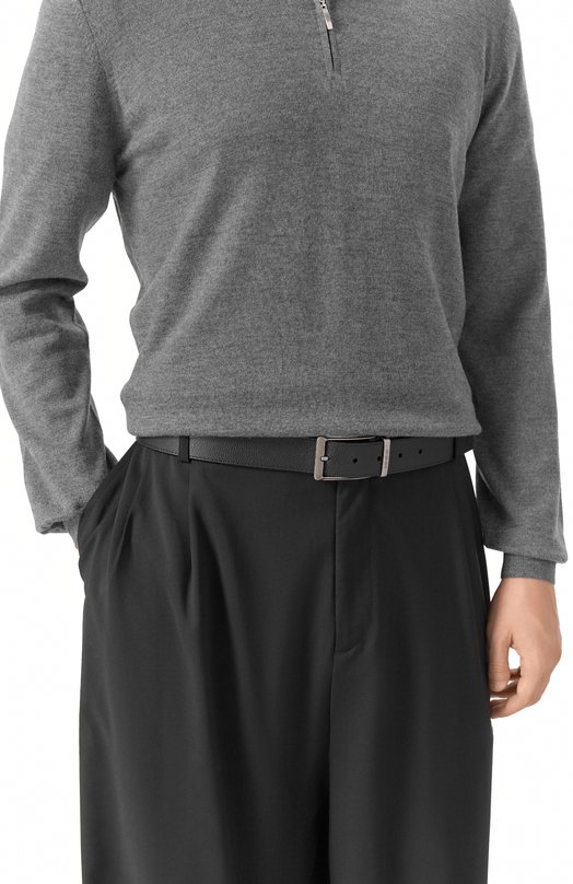 Кожаный ремень Dirk Bikkembergs BKCU01222M105 Чёрный  BKCU01222M105 Фото 2