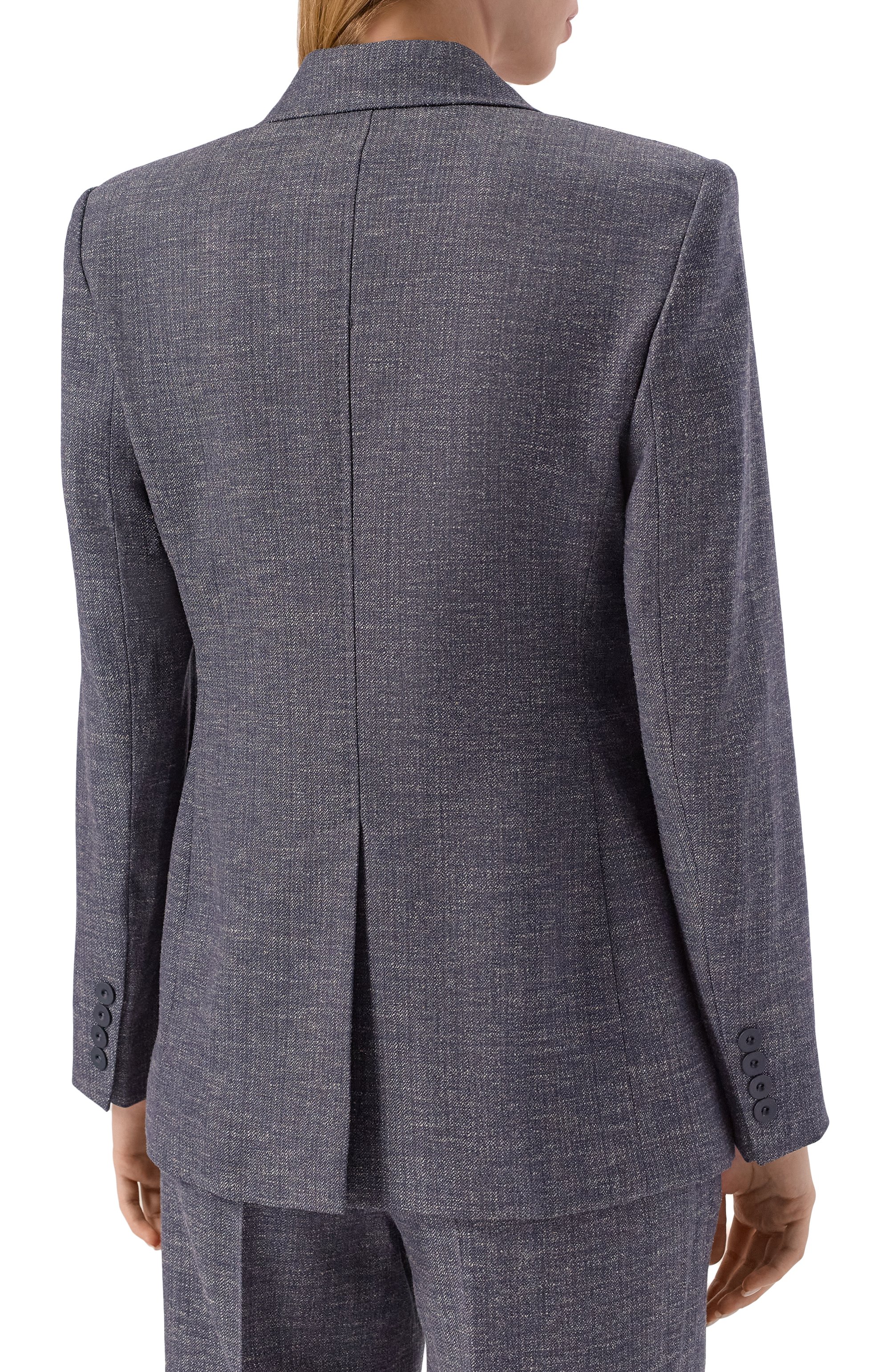 Жакет из шерсти и вискозы MAX MARA STUDIO, арт. H0DEIDA, фото 4