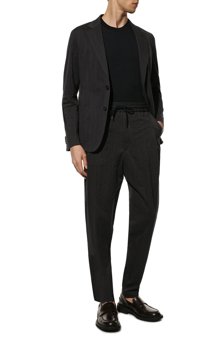 Пиджак из хлопка и вискозы GIORGIO ARMANI, арт. 8WGGG02B/T0367, фото 2