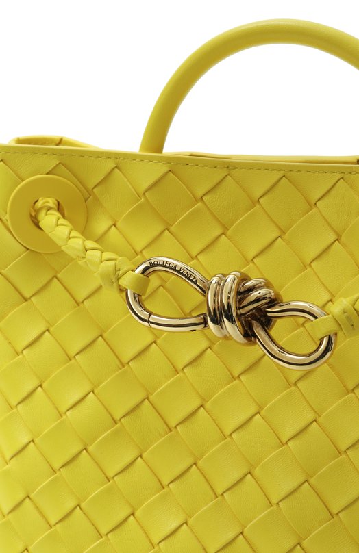 Сумка Andiamo small Bottega Veneta 766014/VCPP1 Жёлтый  766014/VCPP1 Фото 3