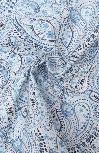 Хлопковый платок VAN LAACK голубого цвета по цене 5995 руб., арт. VL-LE0N-ME/172096, фото 2 Хлопковый платок VAN LAACK, арт. VL-LE0N-ME/172096, фото 2