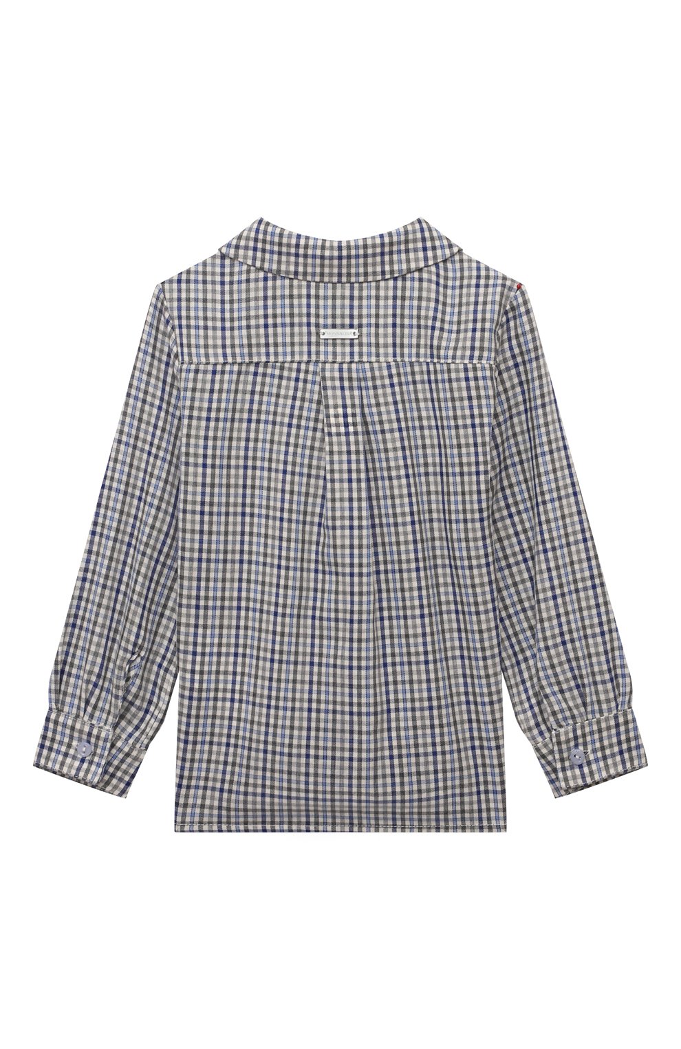 Хлопковая рубашка MONNALISA, арт. 28D300., фото 2