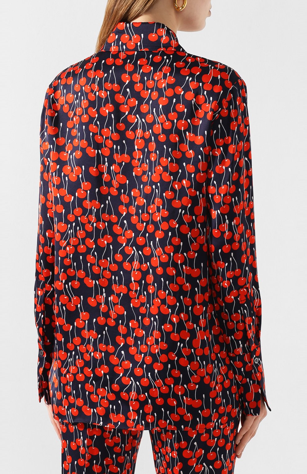 Рубашка из вискозы VICTORIA, VICTORIA BECKHAM, арт. 2120WSH000525A, фото 4